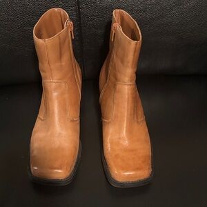 Relativity Tan Ankle Boots